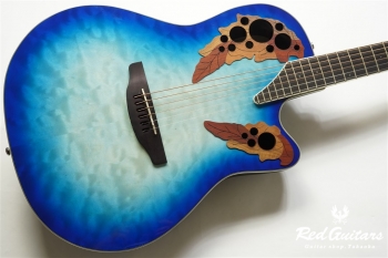 【The Celebrity Collection】 Celebrity Elite Exotic Super Shallow(CE48P)- Caribbean Blue Burst